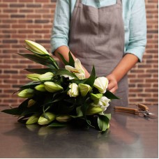 Perfumed White Lilies