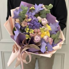 Autumn bouquet of flowers "Leaf Charm"