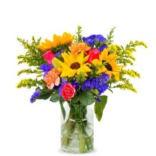Sunflower bouquet Thirza (Small)