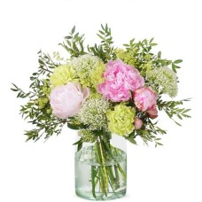 Peony bouquet Minty