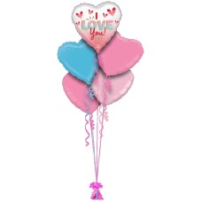 Love You Ombre Heart
