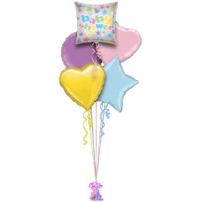 Baby Shower Stars and Hearts