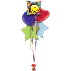 Congratulations Smiley Celebration