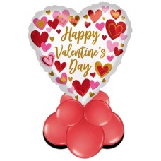 Jumbo Hearts Air Filled Display