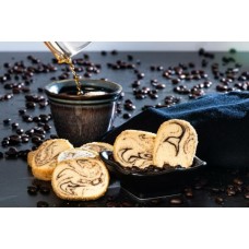 KAHLUA COFFEE SWIRL COOKIES