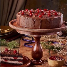 Fudge Cherry Chocolate Torte