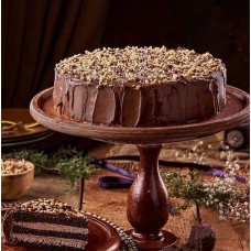 Fudge Crispy Chocolate Torte