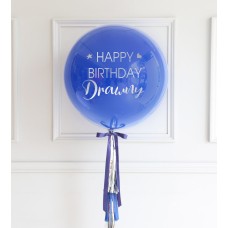 Single Blue Balloon
