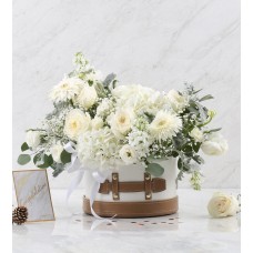 White Flower Box
