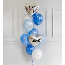 Balloons set for Mom