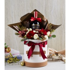Wine with Blooms in a Box