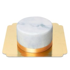 Deluxe Marble Pattern Cake - Double Height (Small (12 Servings))