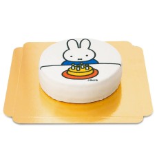 White Miffy Birthday Cake (Small (6 Servings))