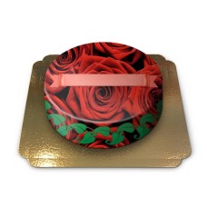 rose cake