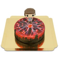 Stranger Things® figure on phenomenon cake (Small (18 cm (6 servings)))