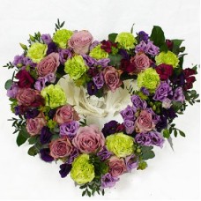 Funeral Flowers - florist choices purple (Small)