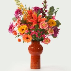 Silk bouquet Lisa in a ceramic vase