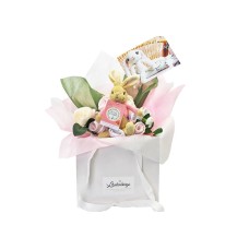 Posy Gift for Baby Girl with Flopsy Bunny