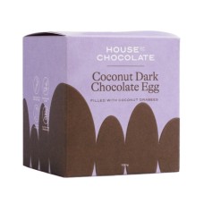 House Off Chocolate Coconut Dark Chocolate egg
