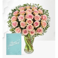 La Belle with Anniversary Card (Standard)