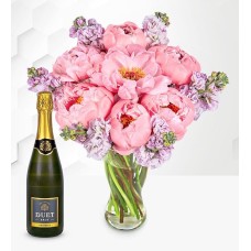 Paradise Peonies with Fizz (Standard)