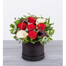 Scarlet Noir Hatbox