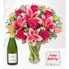 Rose and Lily Luxury Birthday Gift (Standard)