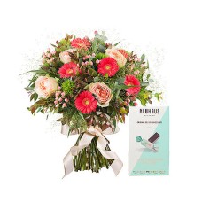 Seasonal Bouquet with Neuhaus Chocolate