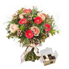 Seasonal Bouquet with Leonidas Chocolate