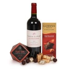 Chateau La Foret Red Wine and Chocolate Gift