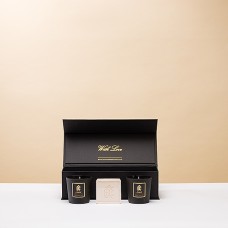 Le Parfum de Nathalie, Mountain Chic Candle & Soap Triplet