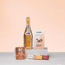 Champagne Vranken Diamant Brut Rose & Neuhaus Chocolates