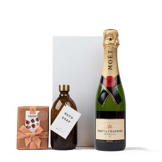 Moet Champagne , Wellmark Bathsoap & Neuhaus Chocolates