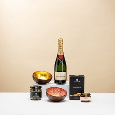 Moet & Chandon Champagne & Apero Gift Set P'Tit Pot Red