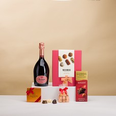 Ruinart Rose Champagne with Truffles & Chocolates