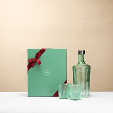 Paveau Bondi with Bottle & Elegant Glasses