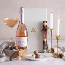 Prosecco Rose &amp; Truffles Hamper