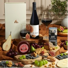 Classic Red Wine &amp; Cheese Gift Box