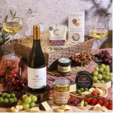 Luxury White Wine, Cheese & Quince Hamper