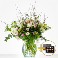 Bouquet Soft Winter + Chocolates (Small)