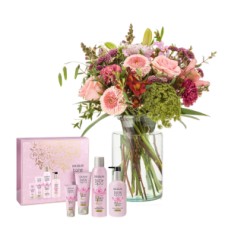 Home Spa The Lagoon Leilani set + Bouquet Beautiful gesture