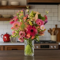 Bouquet "Sparking pink colors" (Small)