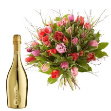 Bouquet "Sparkling Romantic spring" (Small)