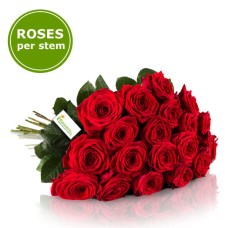 Order  7 Red roses | per stem