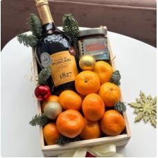 Gift Box "Shampagne with Oranges"