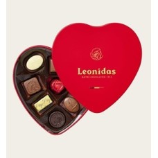 Leonidas Chocolate Bonbons Heart Box 9 pieces