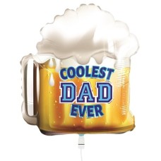 Balloon Coolest Dad Ever Multi