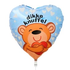 Balloon Heart Big Hug Blue