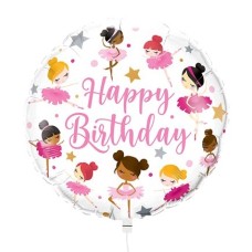 Balloon Birthday Ballerina