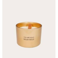 MyFlame Scented Candle You Are Gold Solid Gold